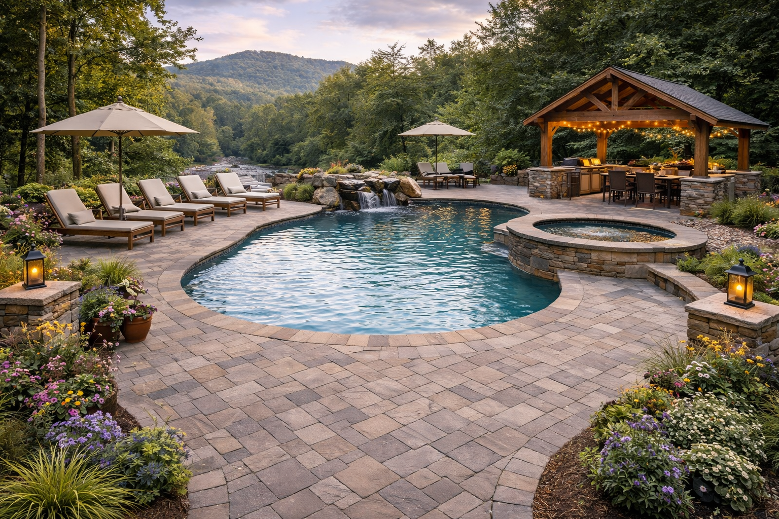 Pool Deck Pavers